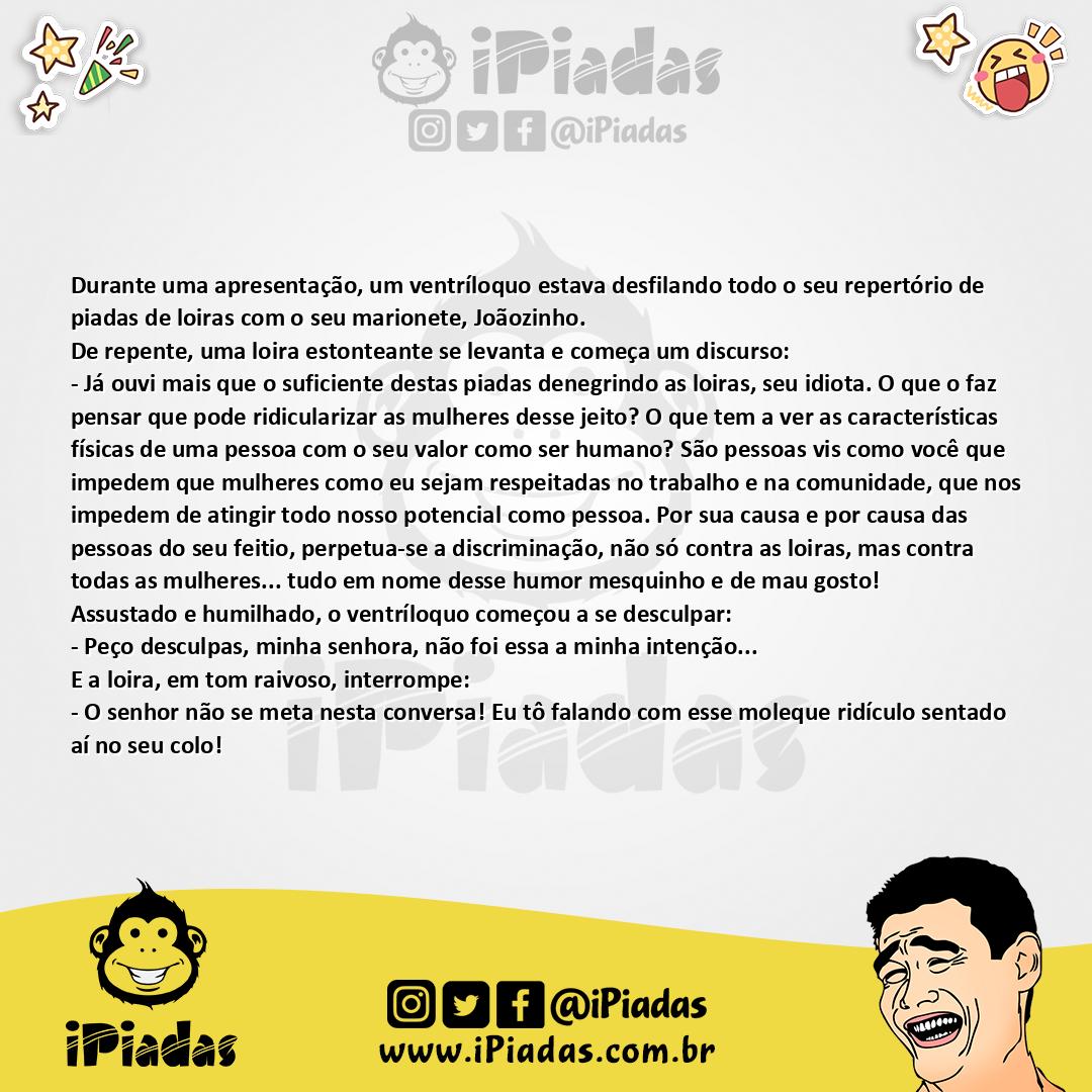 A Loira e o Ventríloquo