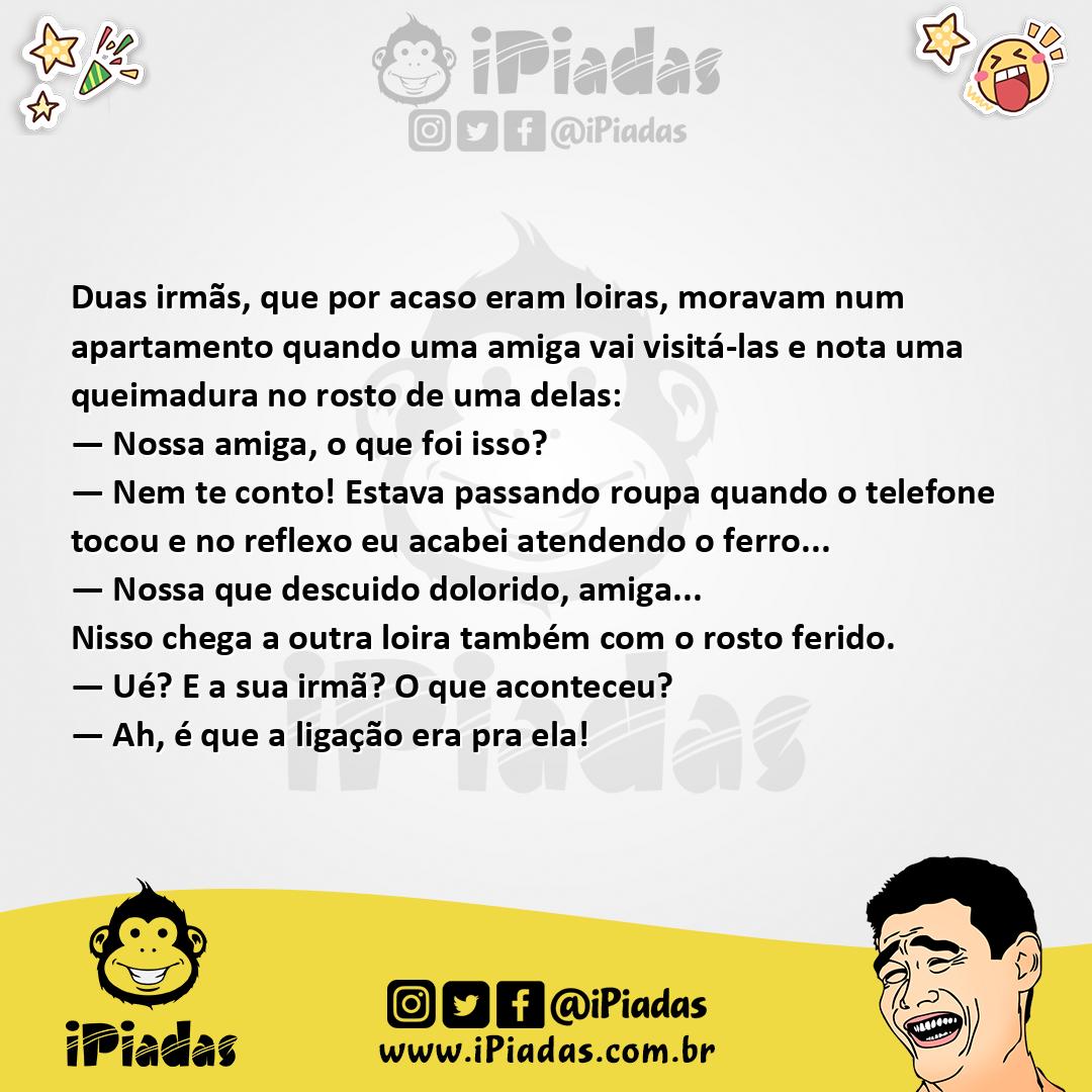 Ilustração da piada Atendendo o Telefone no iPiadas
