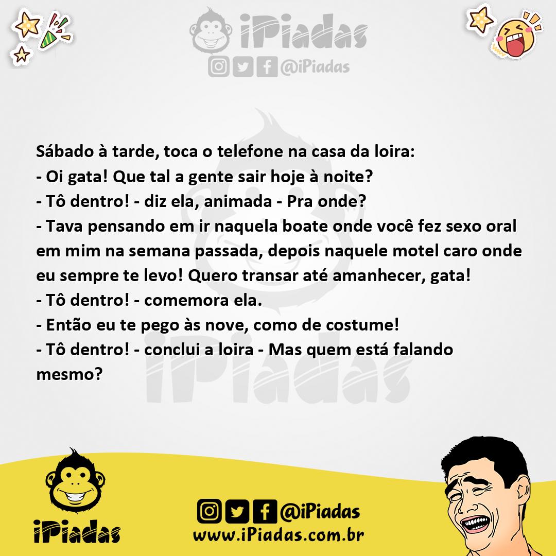Ilustração da piada Passeio rotineiro no iPiadas