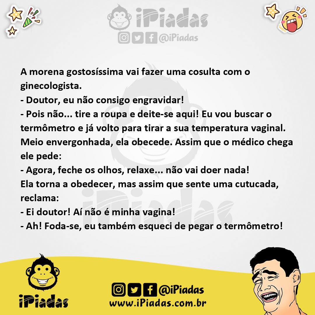 Ilustração da piada A Temperatura Sexual no iPiadas