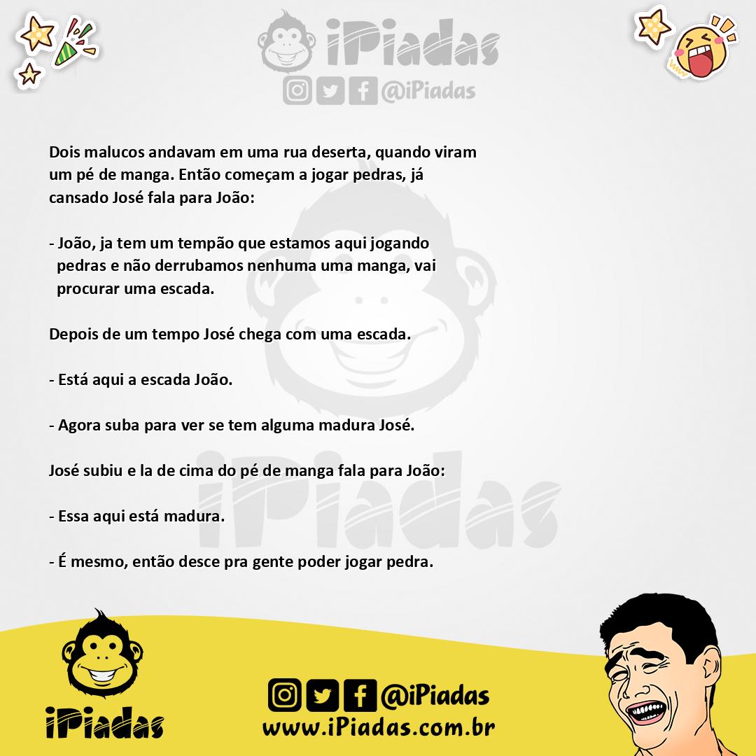 Ilustração da piada Manga no iPiadas