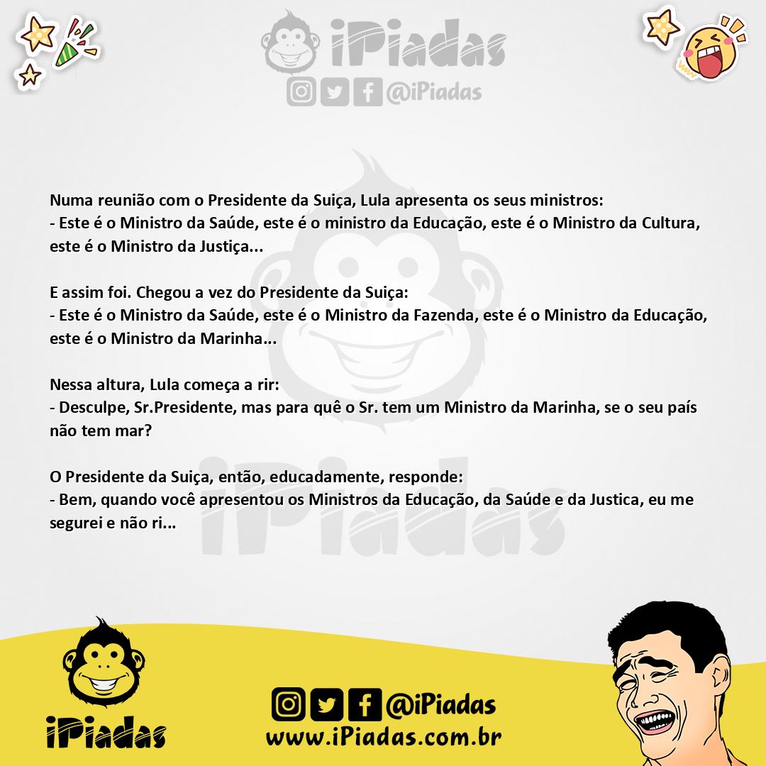 Lula Apresenta os seus Ministros