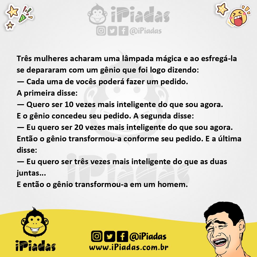 Ilustração da piada Aumentando a Inteligência no iPiadas