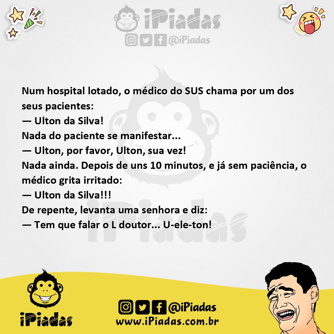 Ilustração da piada Nomes do Brasil no iPiadas
