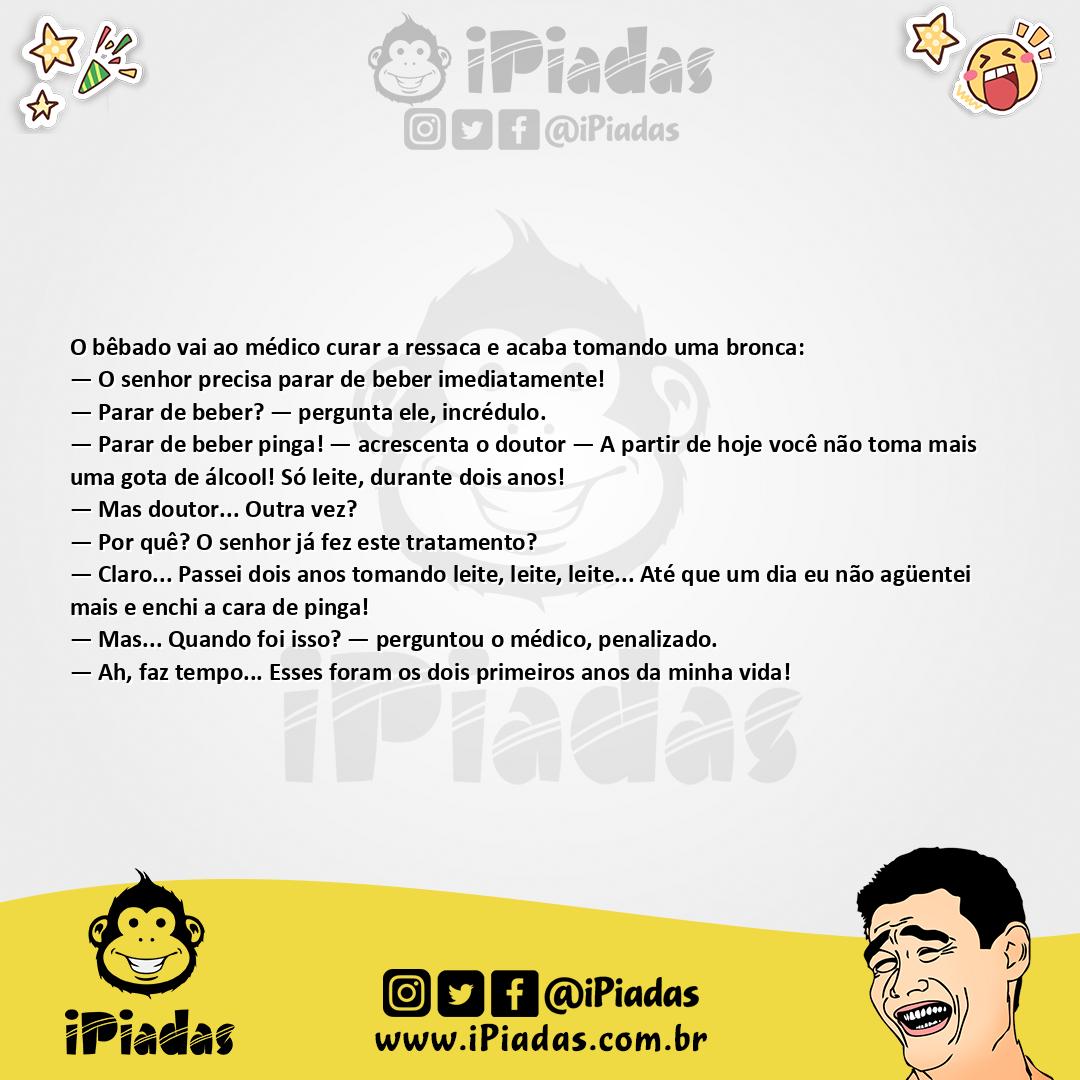Ilustração da piada Sem Pinga no iPiadas