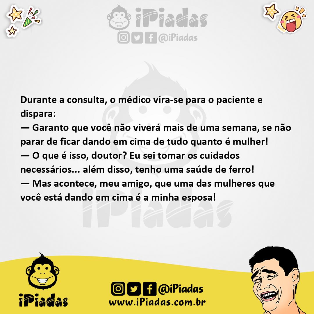 Ilustração da piada Uma Semana no iPiadas