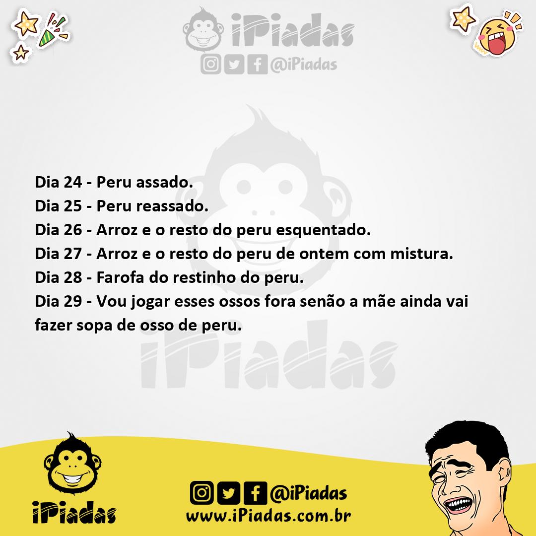 Cardápio da Semana de Natal