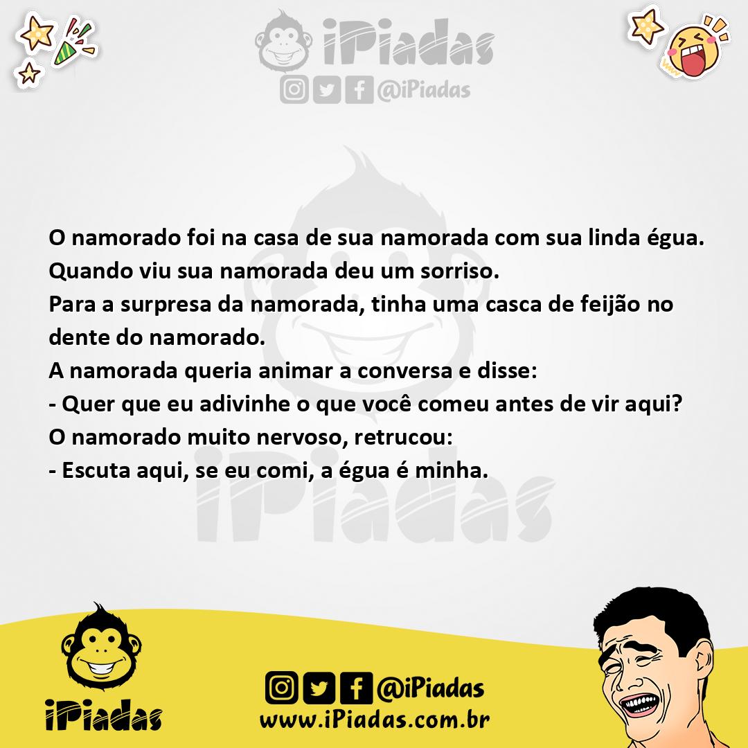 Ilustração da piada A égua no iPiadas