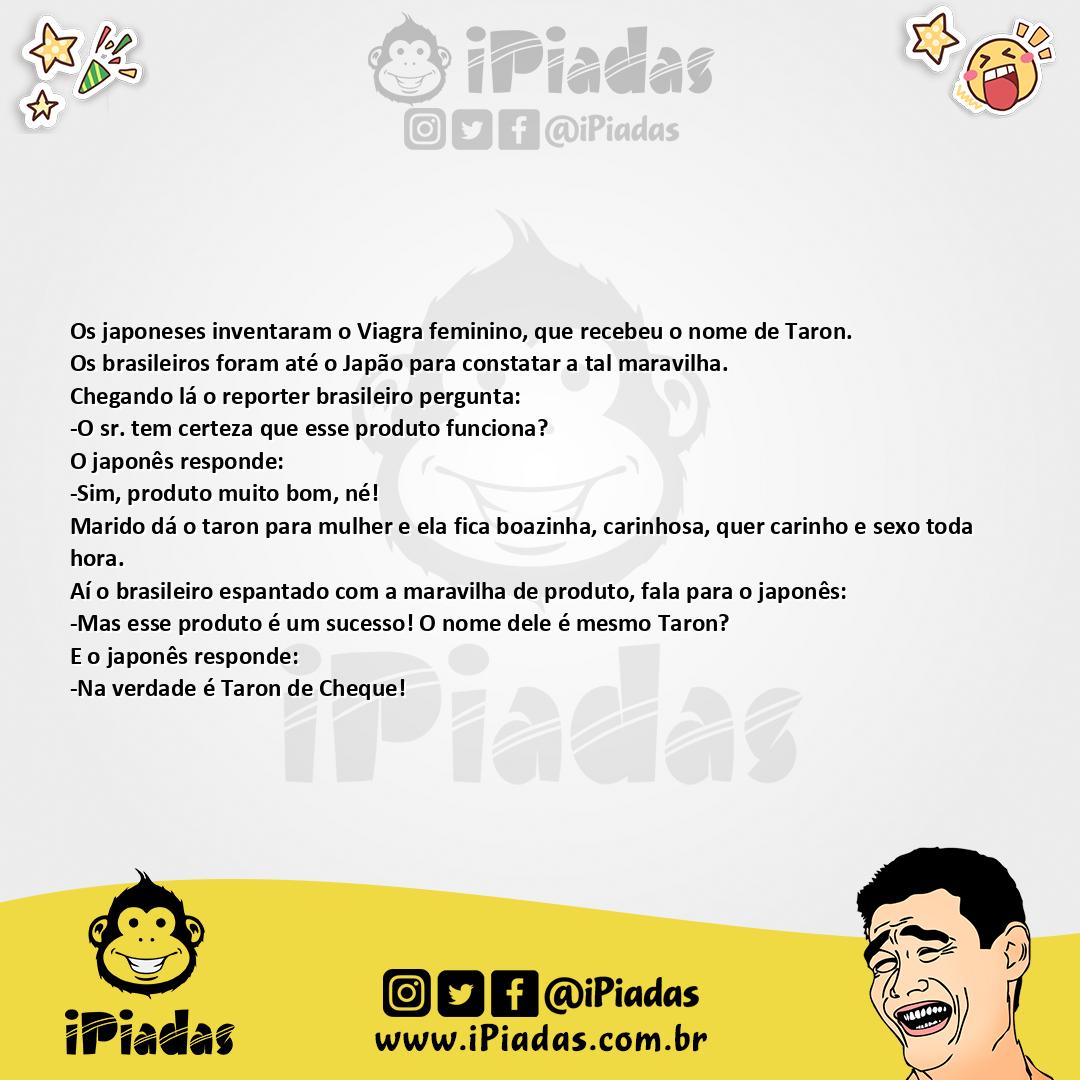Ilustração da piada A invenção do Japonês no iPiadas