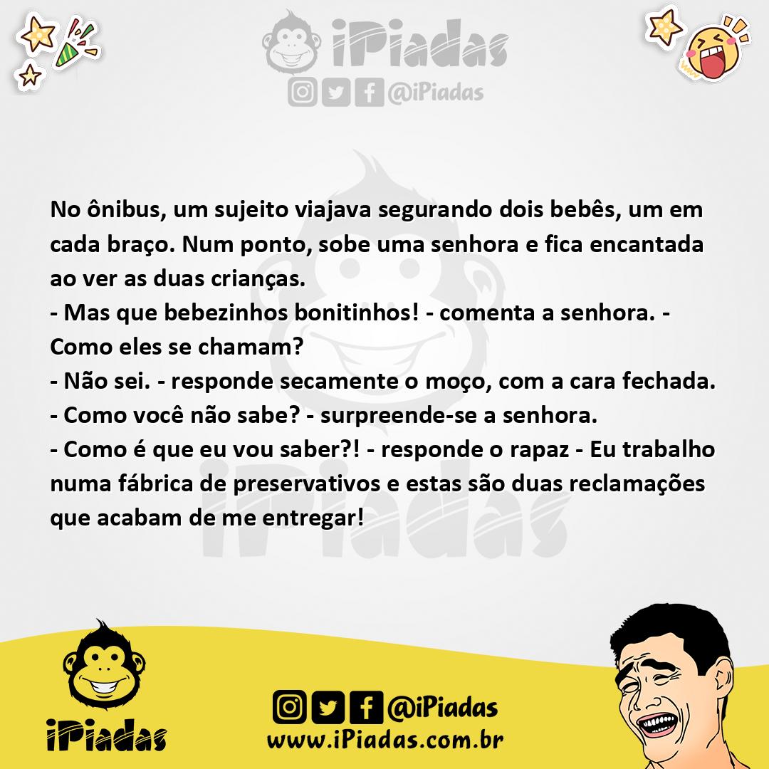 Ilustração da piada Adoráveis criancinhas no iPiadas