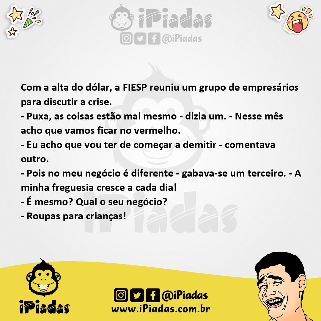 Ilustração da piada Bom negócio no iPiadas