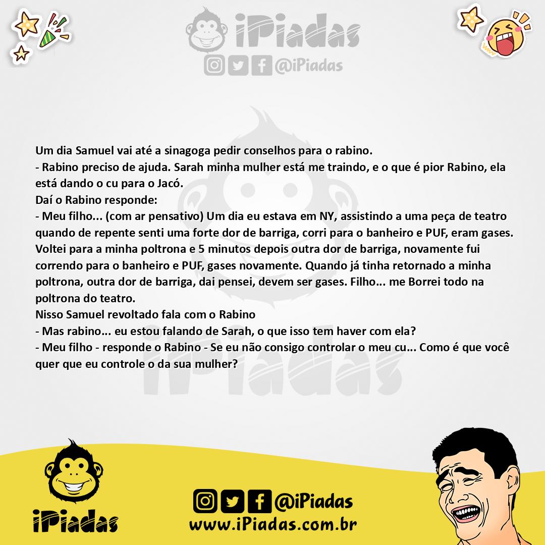 Ilustração da piada Controlando no iPiadas