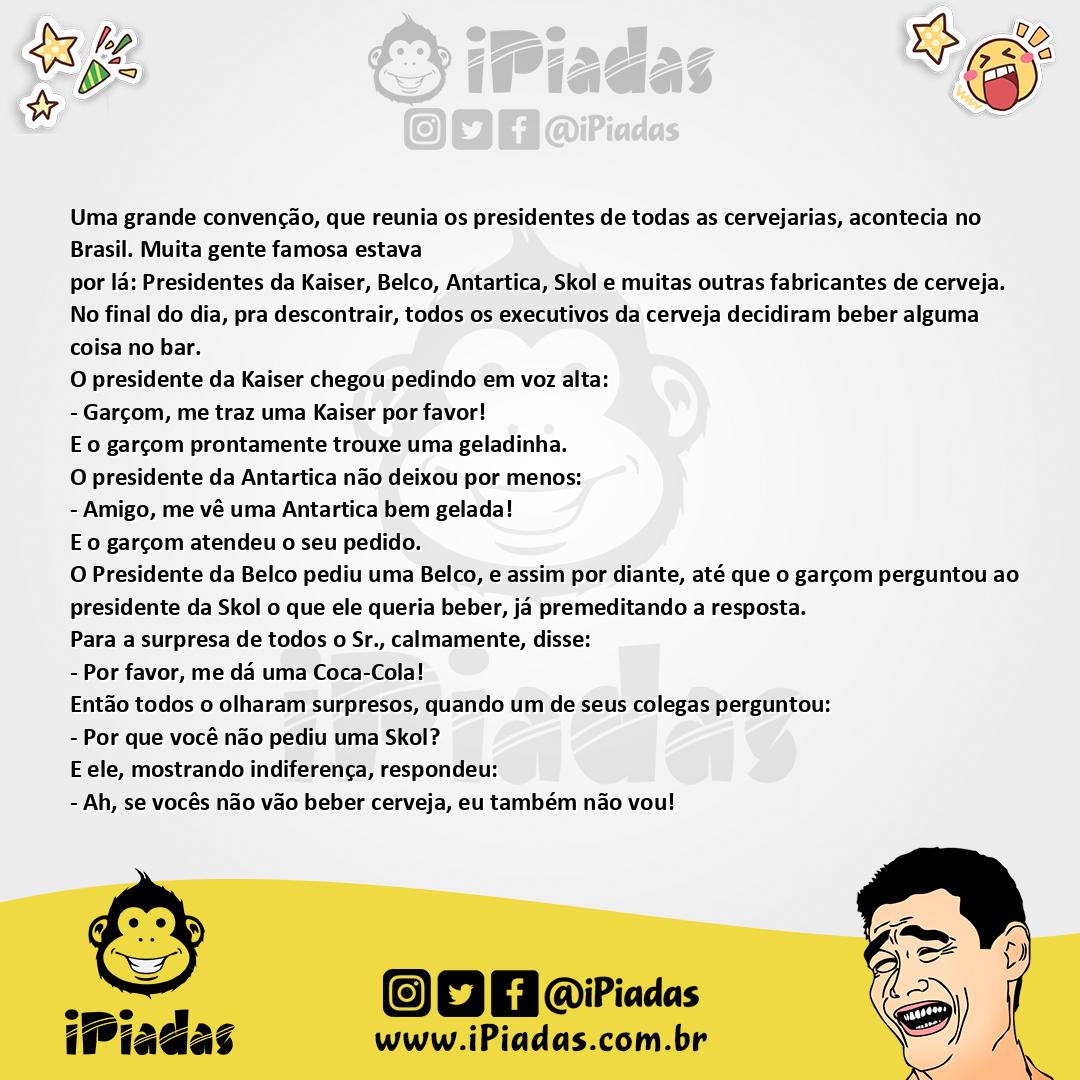 Ilustração da piada Convenção no iPiadas