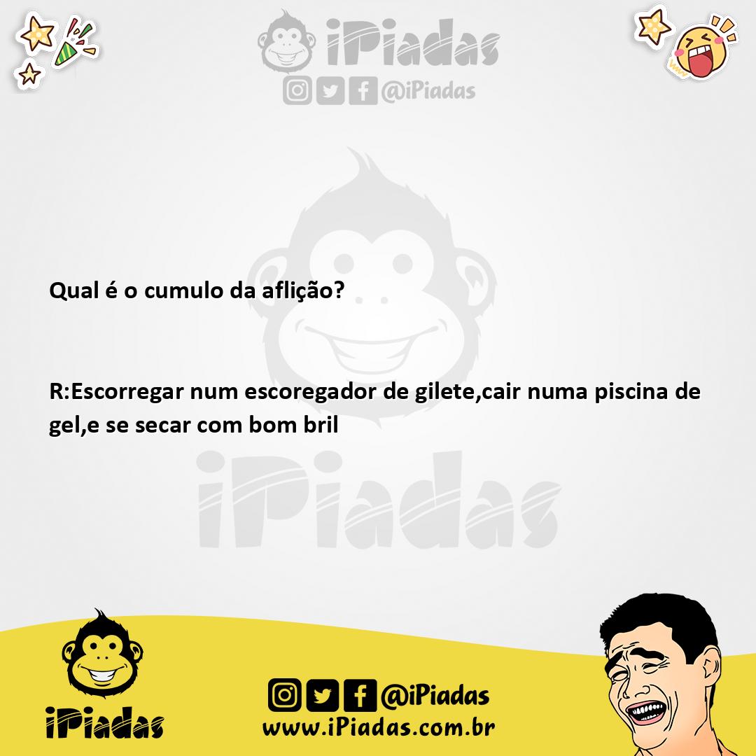 Ilustração da piada Cumulo! no iPiadas
