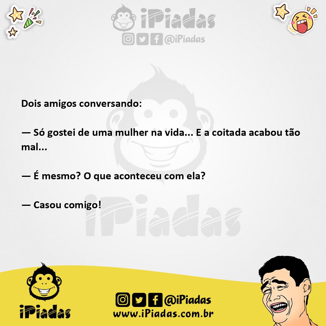 Ilustração da piada Destino cruel no iPiadas