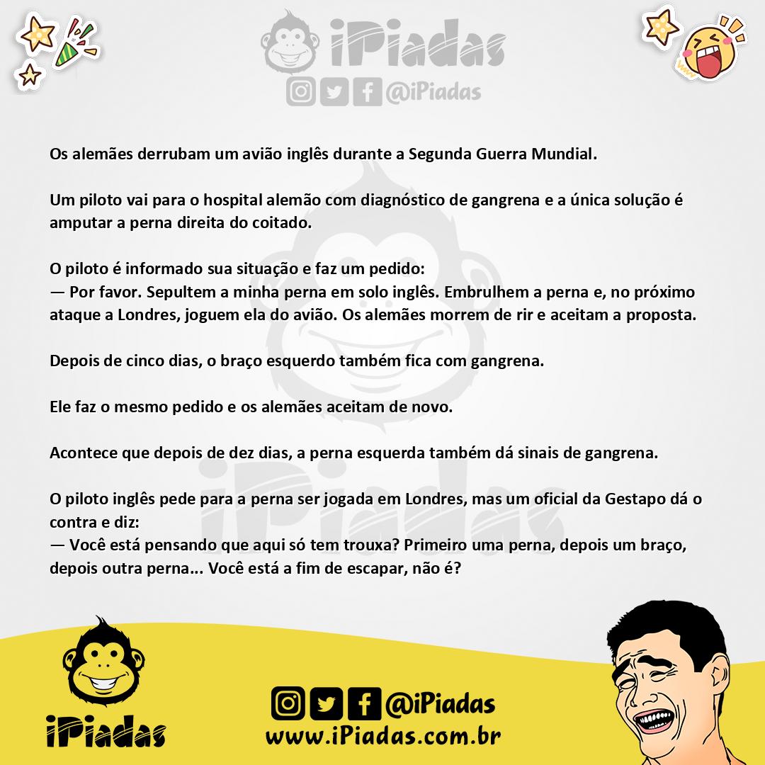 Ilustração da piada Em Partes no iPiadas