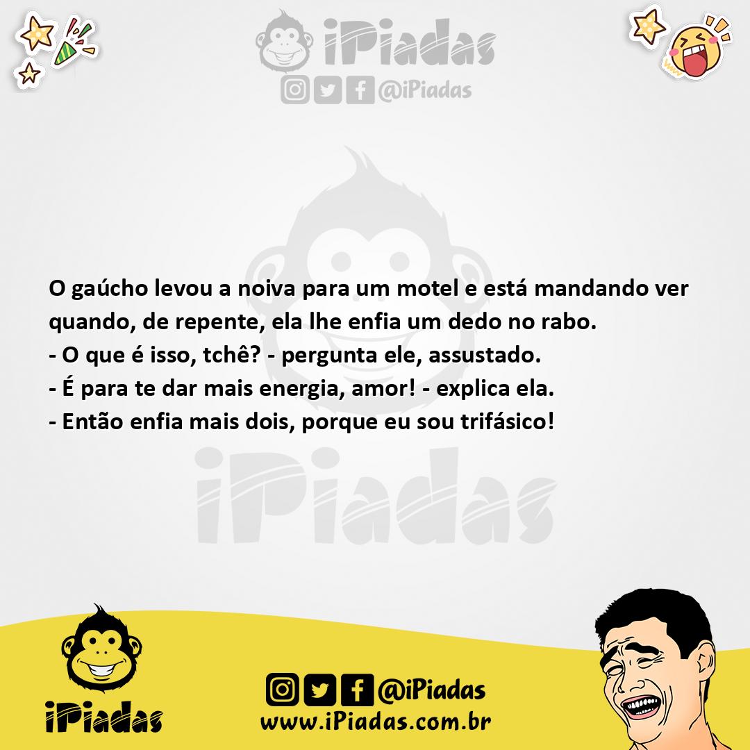 Ilustração da piada Energia sexual no iPiadas