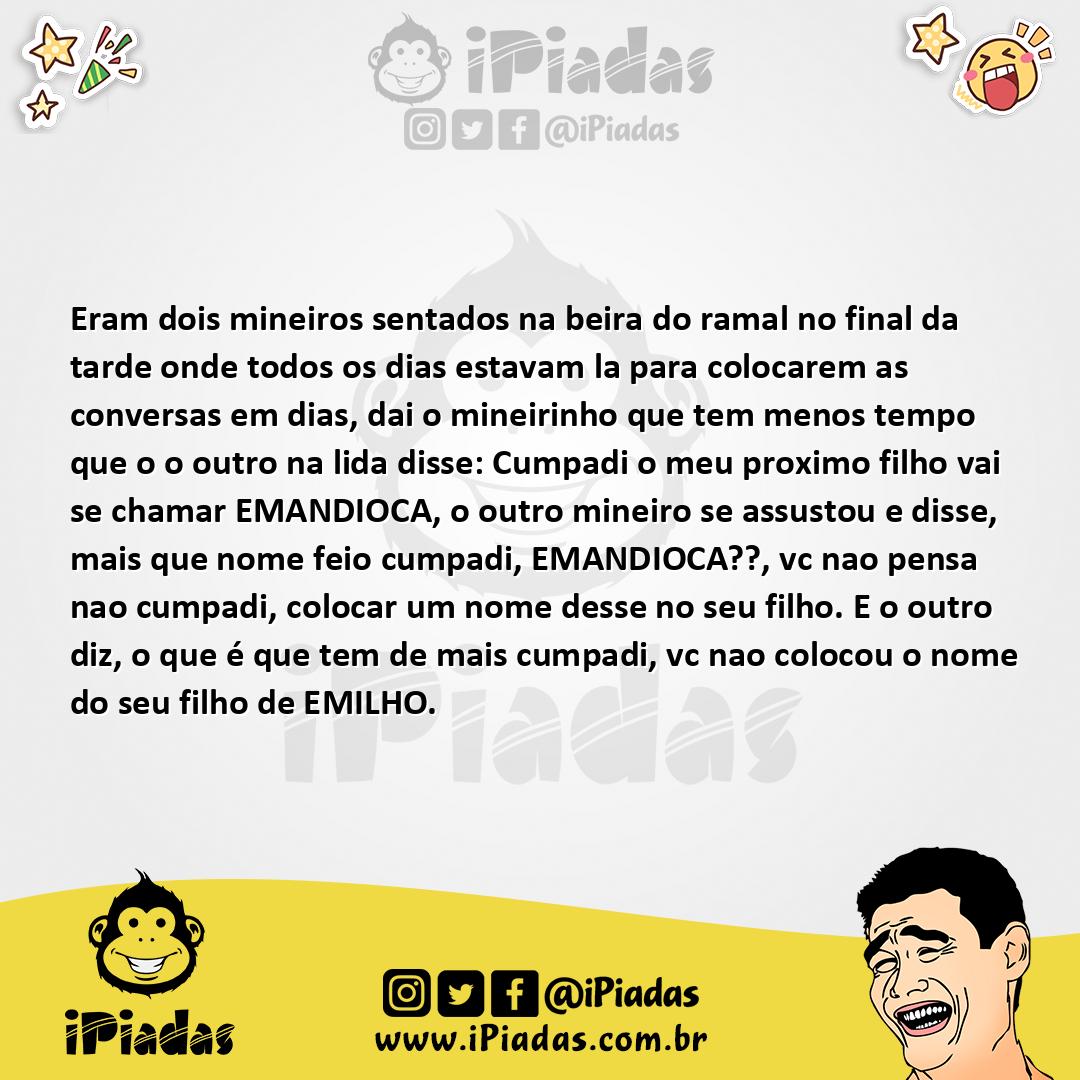 Ilustração da piada Filhos Da Terra. no iPiadas