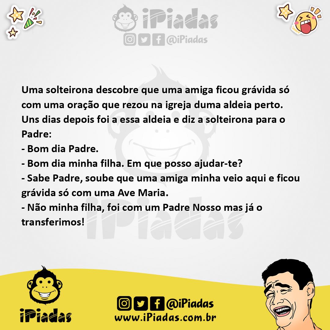 Grávida com uma oração - Piadas Engraçadas Grávida com uma oração - Piadas Engraçadas