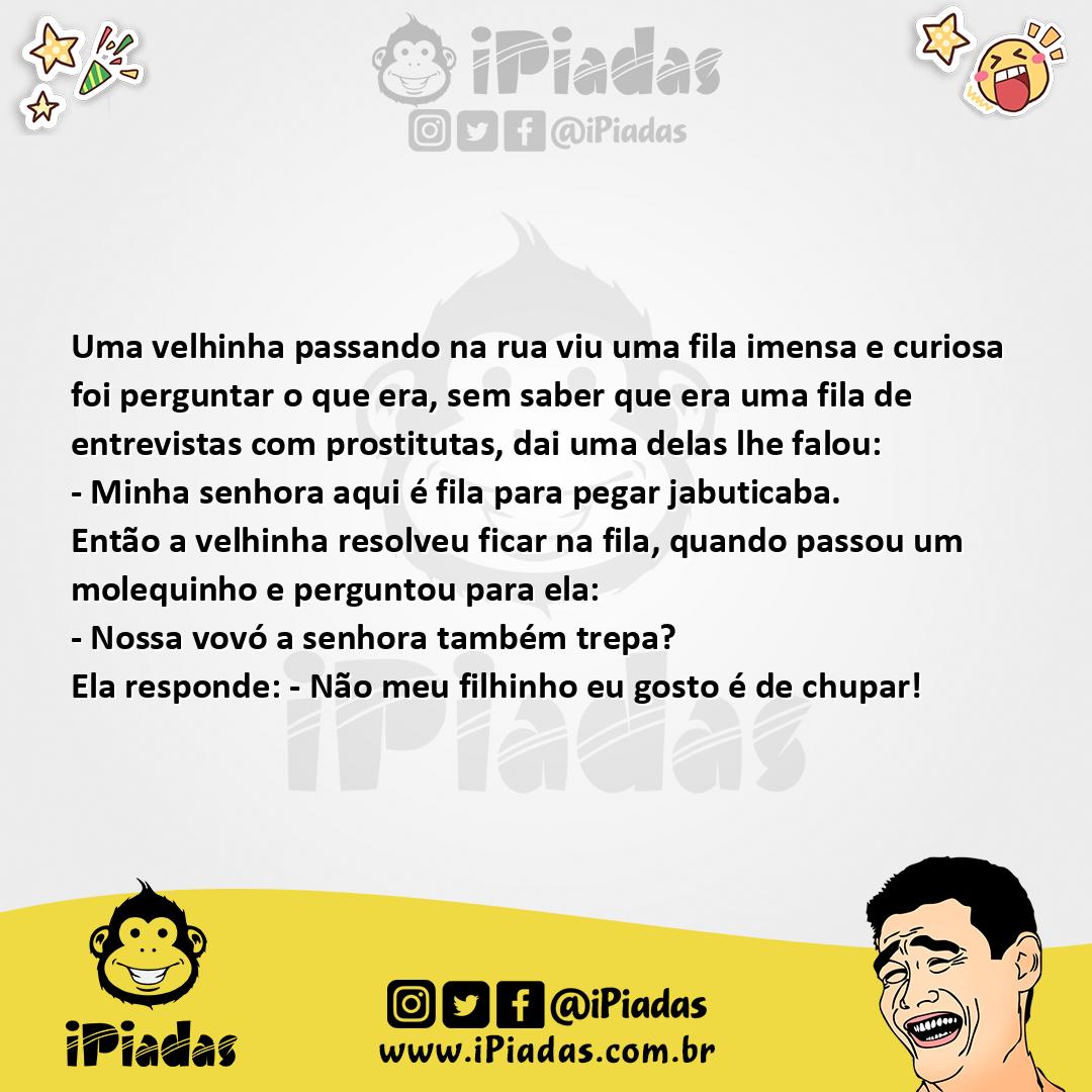 Ilustração da piada Jabuticaba no iPiadas