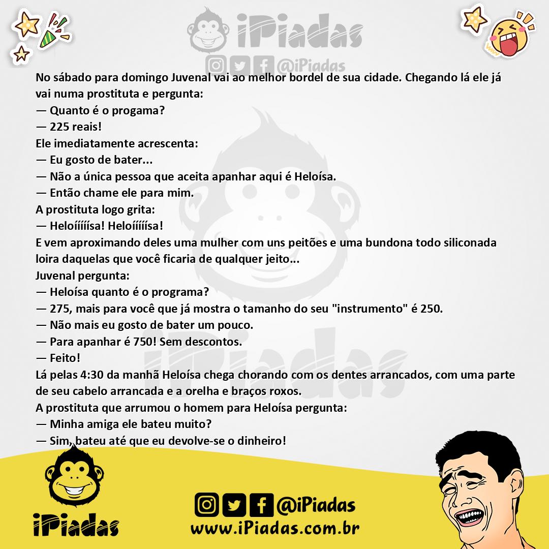 Ilustração da piada Juvenal No Bordel no iPiadas