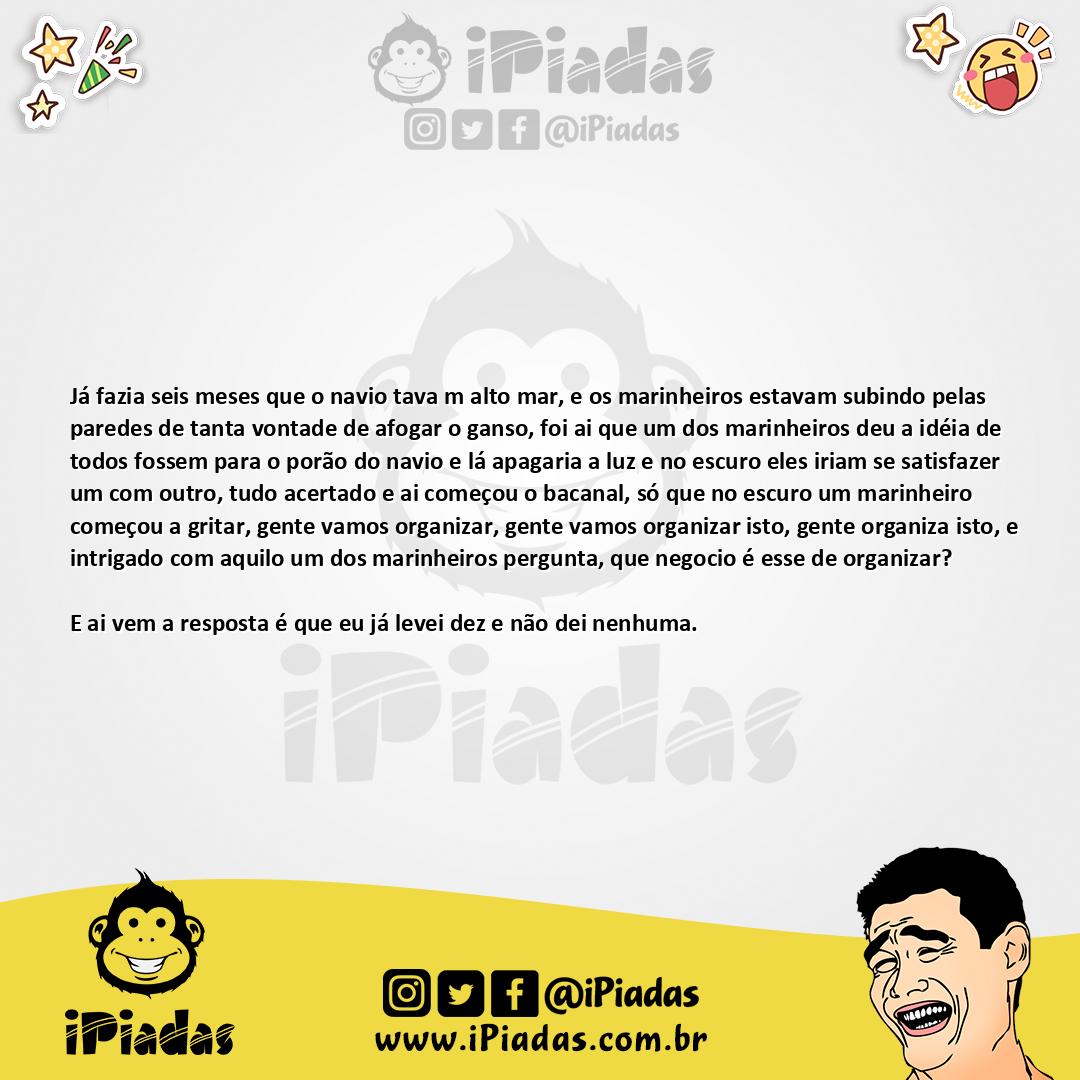 Ilustração da piada Marinheiro no iPiadas