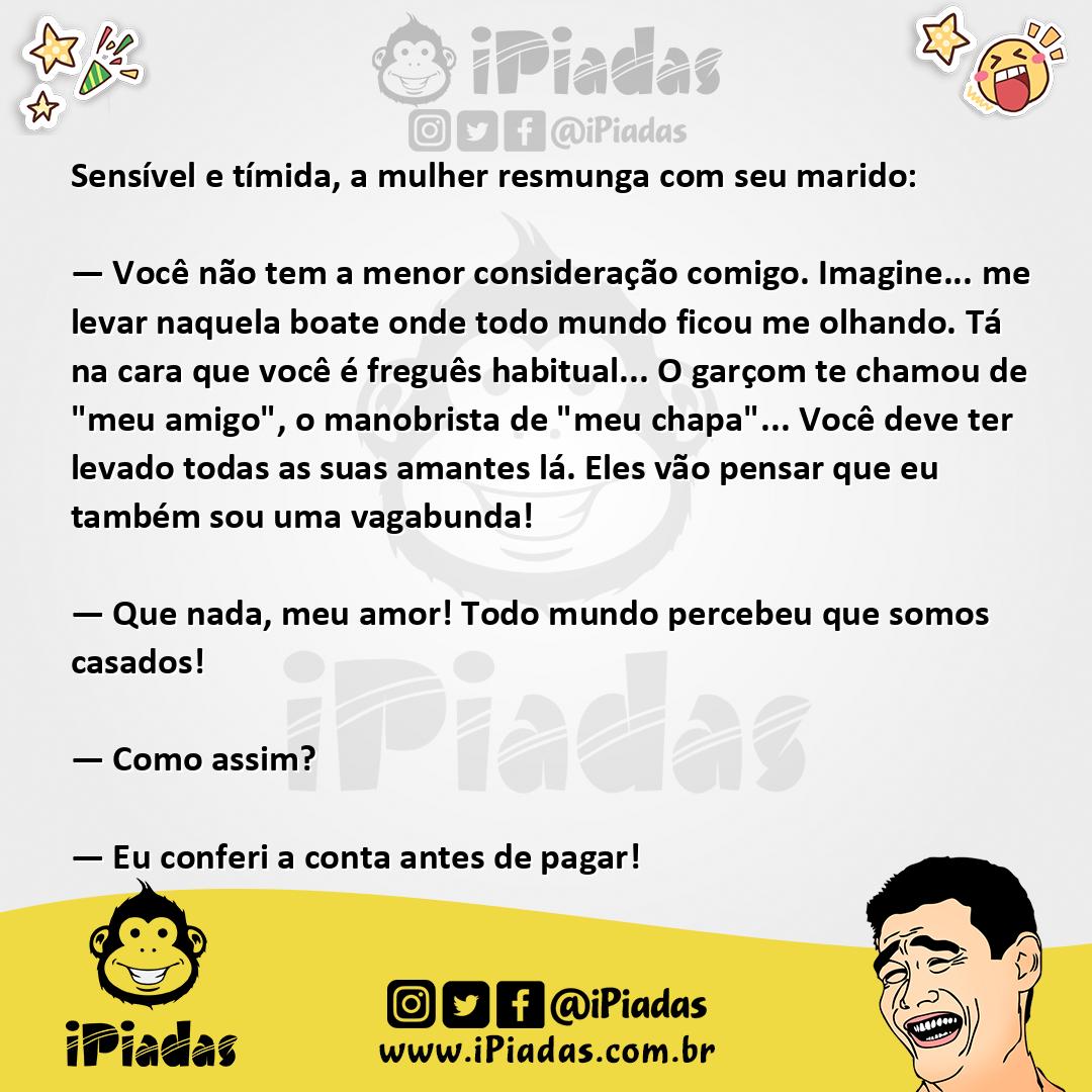 Ilustração da piada Na Boate no iPiadas