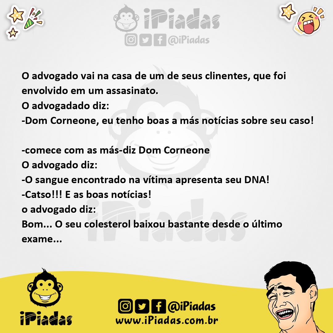Ilustração da piada O caso do Adogado no iPiadas