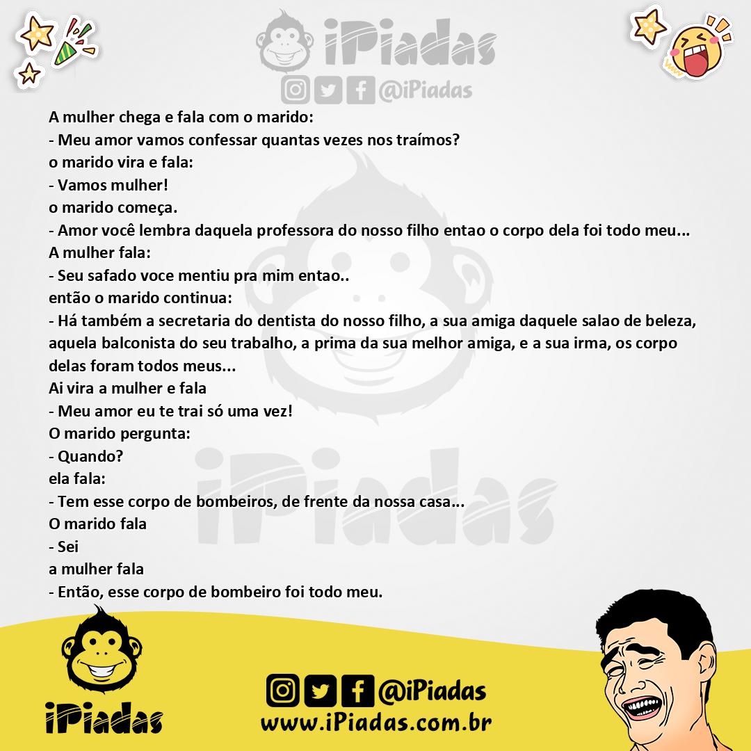 Ilustração da piada O jogo da verdade no iPiadas