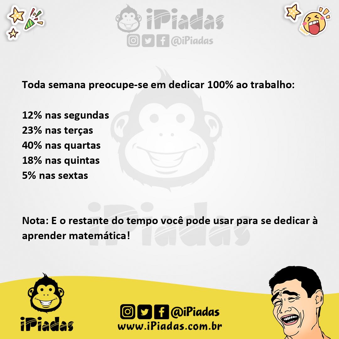 Ilustração da piada O Segredo Do Sucesso no iPiadas