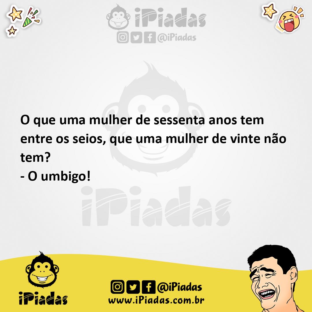 Ilustração da piada O velho e o novo no iPiadas