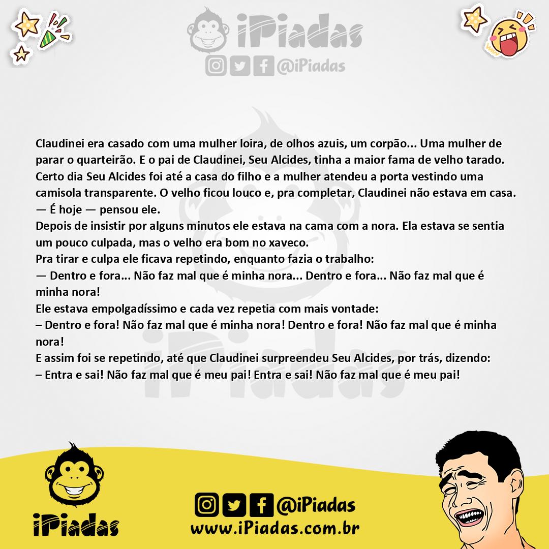 Ilustração da piada Pai Tarado no iPiadas