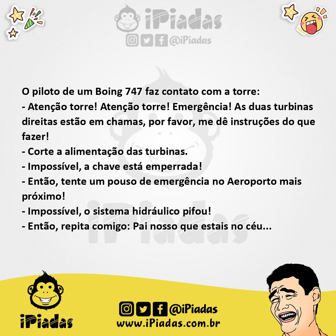 Ilustração da piada Pane total no iPiadas