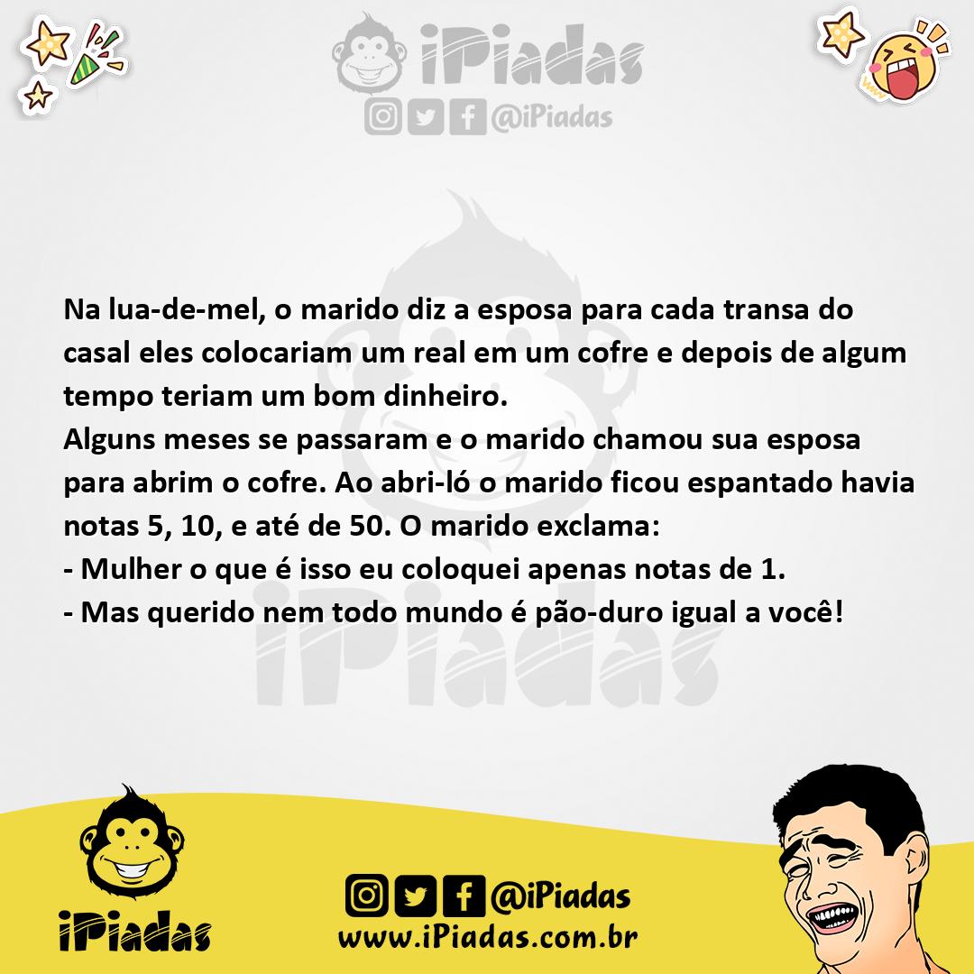 Ilustração da piada Pão duro no iPiadas