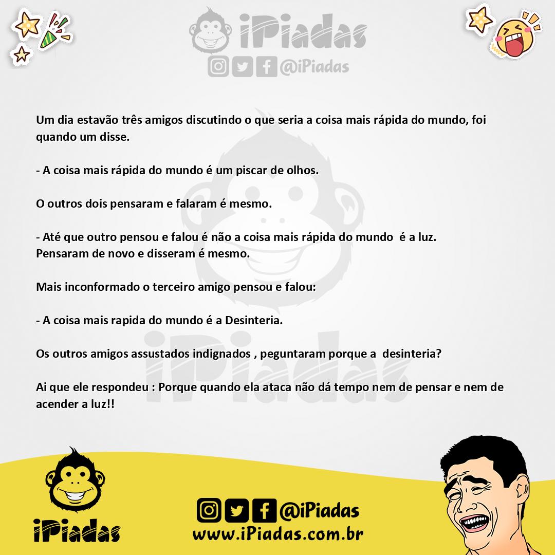 Pensamento rápido!! Pensamento rápido!!