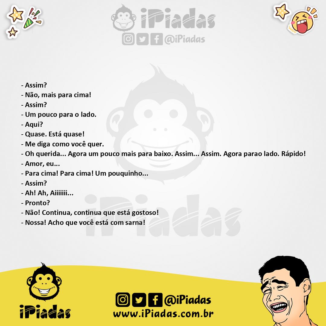 Ilustração da piada Relacionamento A Dois no iPiadas