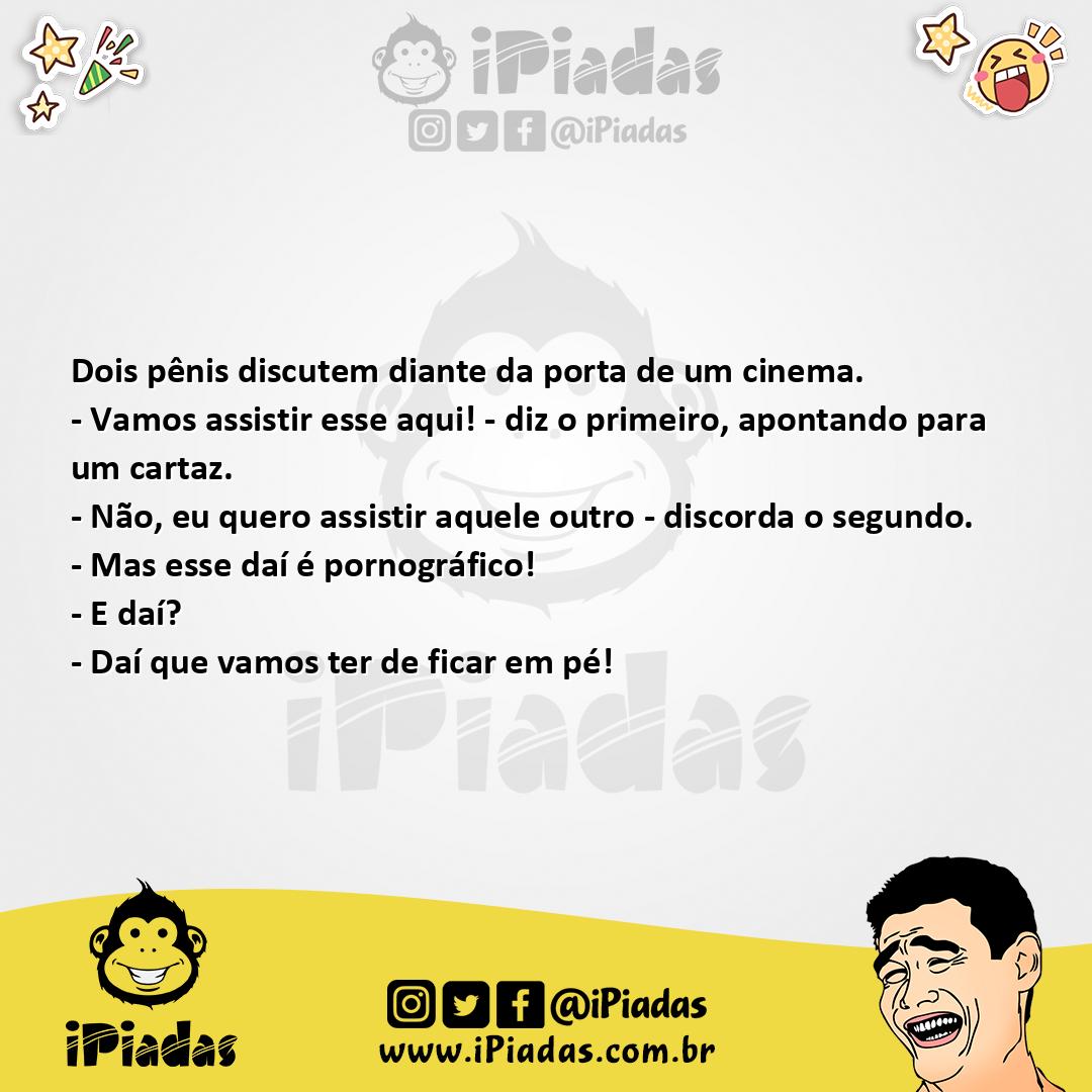 Ilustração da piada Seção lotada no iPiadas