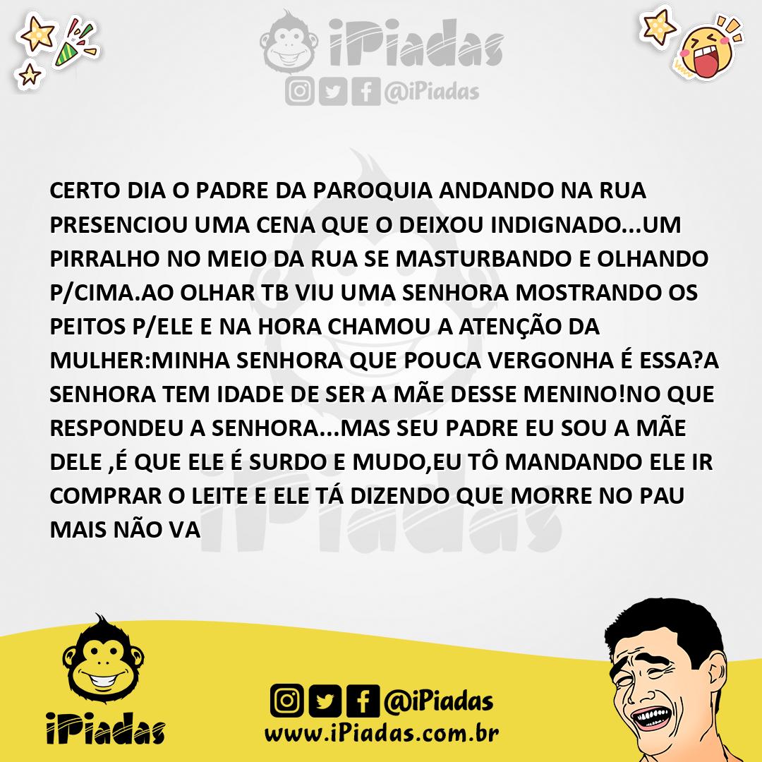 Ilustração da piada Surdo e Mudo no iPiadas