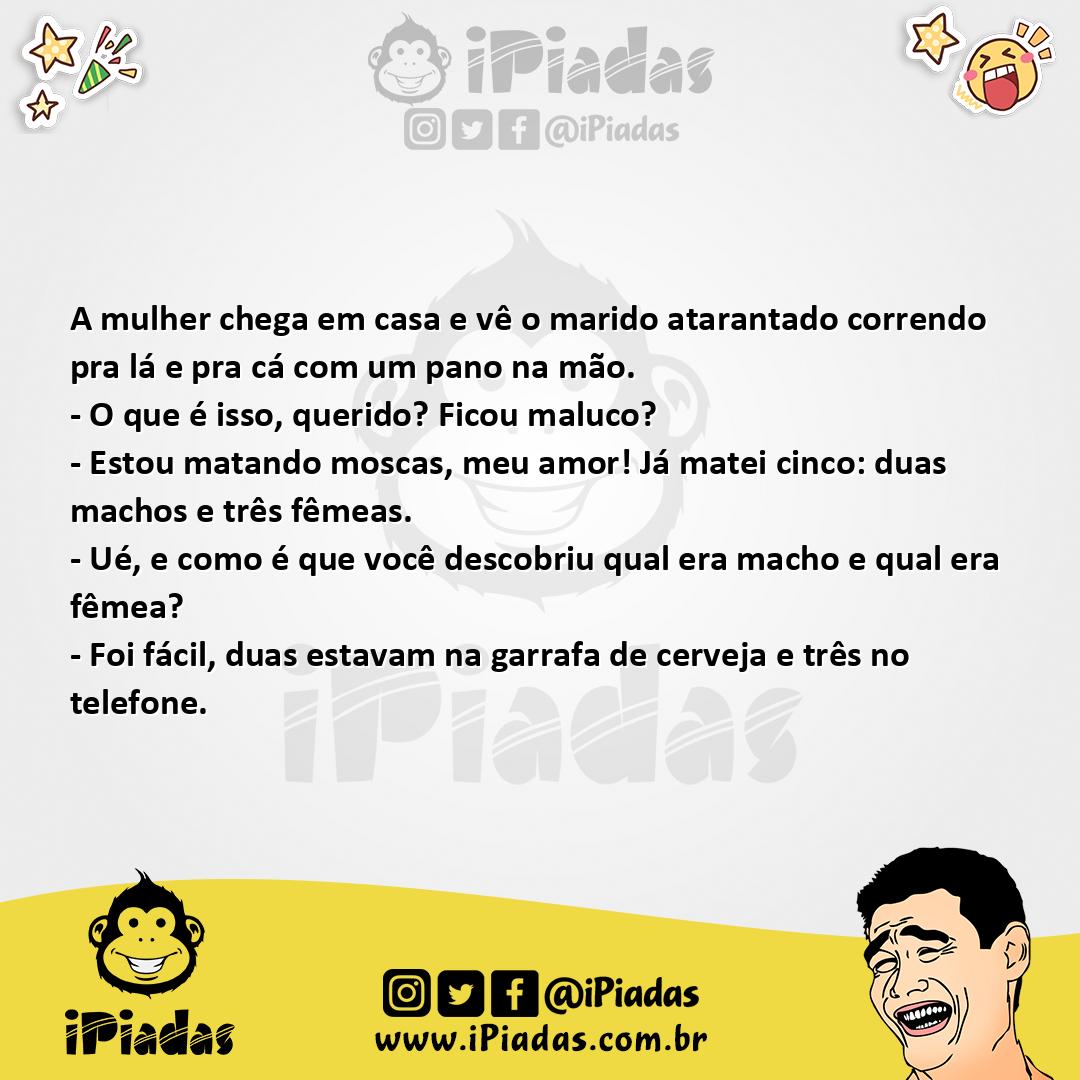 Ilustração da piada The Serial-Mosquitos Killer no iPiadas