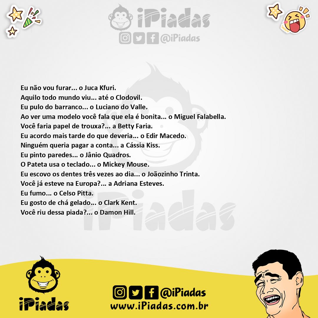 Ilustração da piada Trocadalhos do carilho no iPiadas