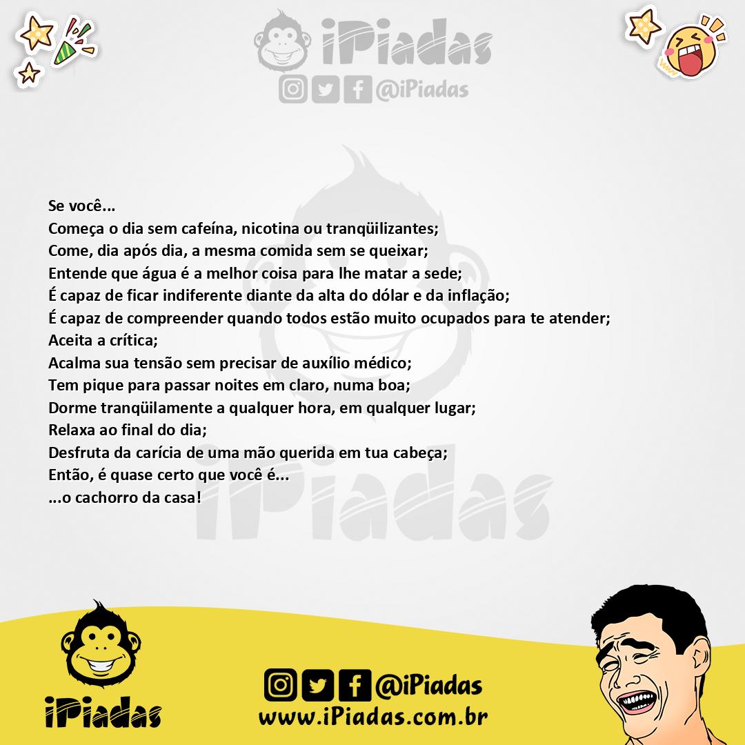 Ilustração da piada Vida Diferente no iPiadas