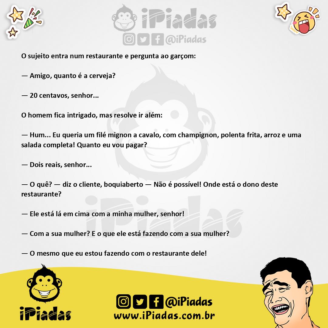 Ilustração da piada Vingança Justa no iPiadas
