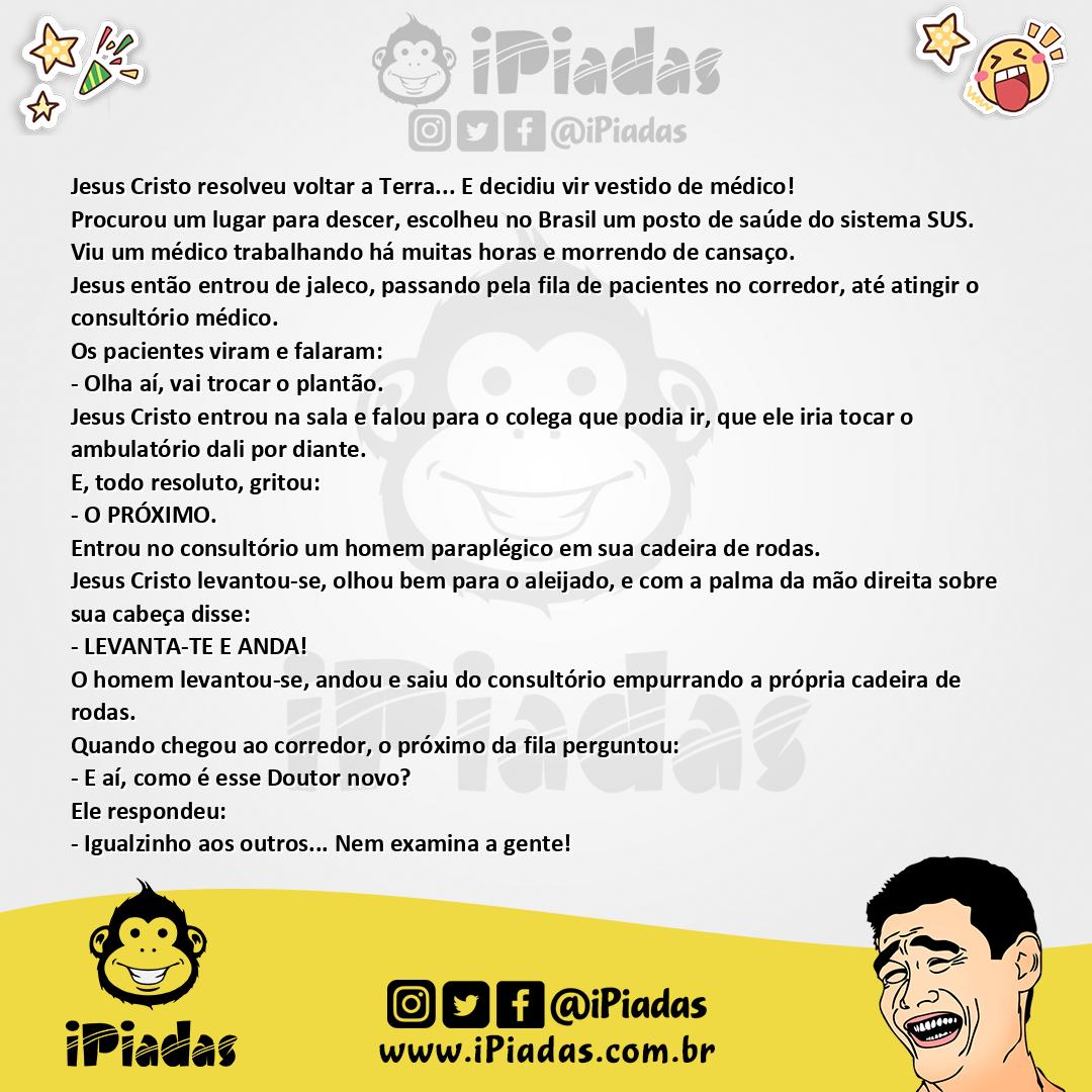 Ilustração da piada Voltando pra Terra no iPiadas