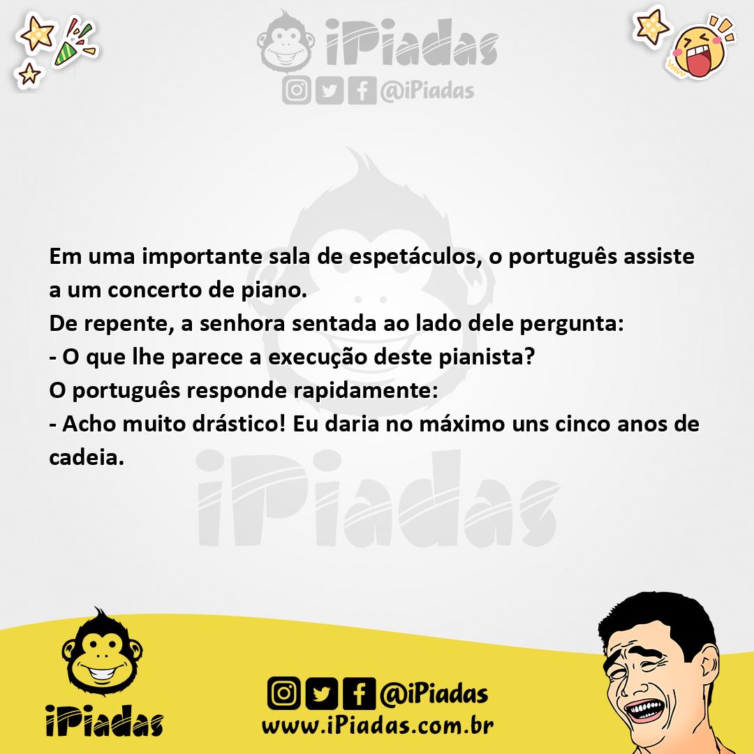 Ilustração da piada A la Mozart no iPiadas