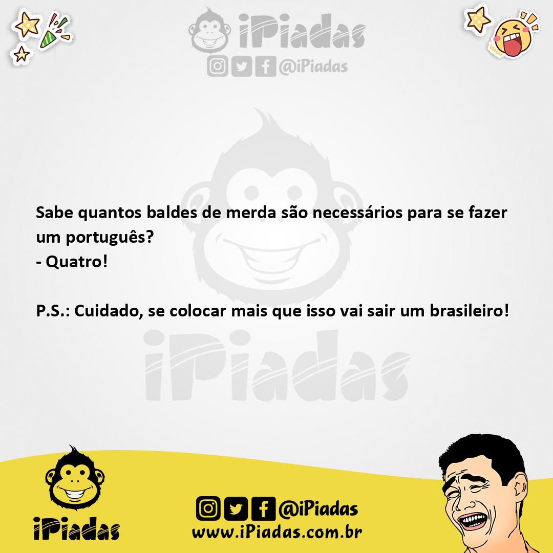 Ilustração da piada Colaboração De Portugal no iPiadas