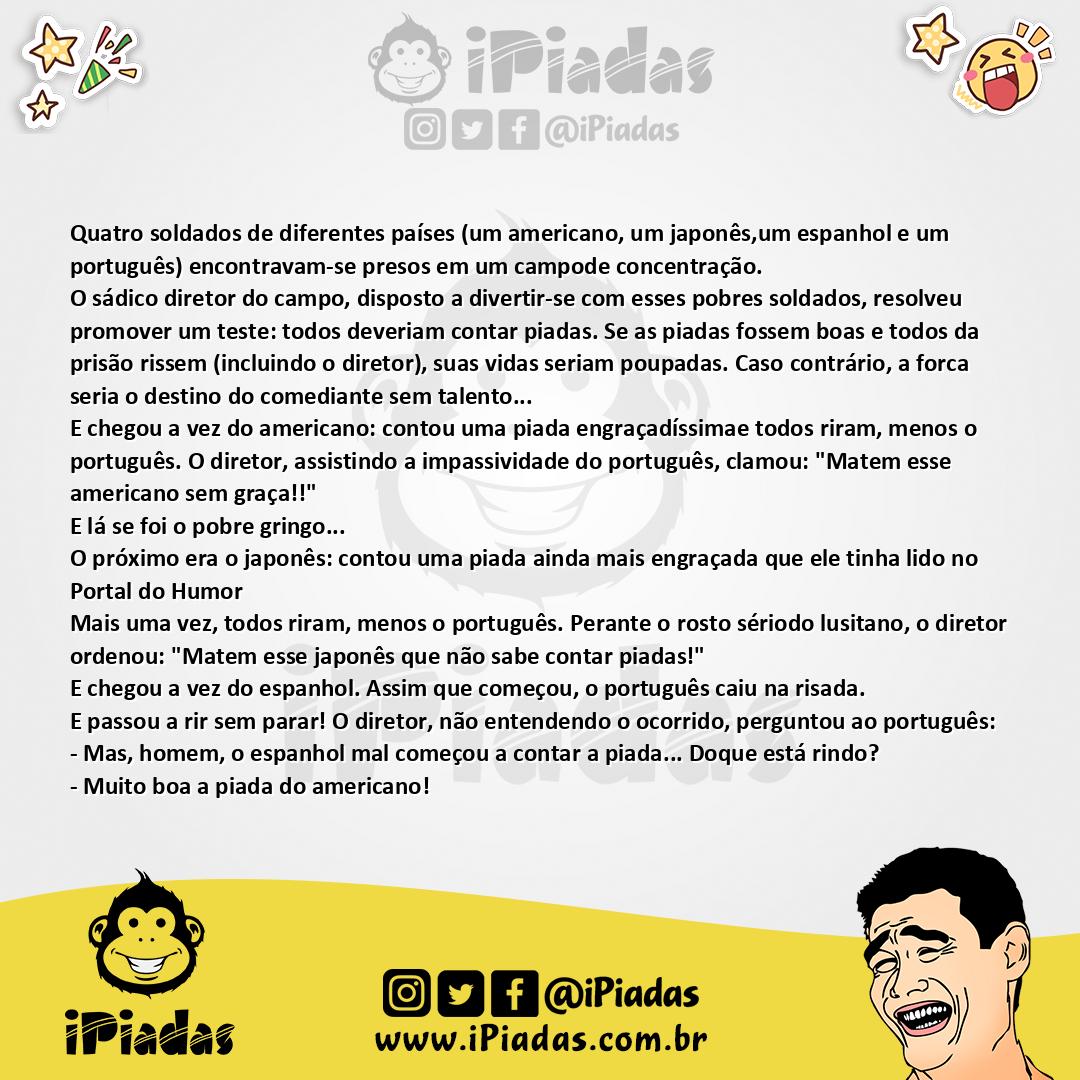 Ilustração da piada Concurso de piadas no iPiadas
