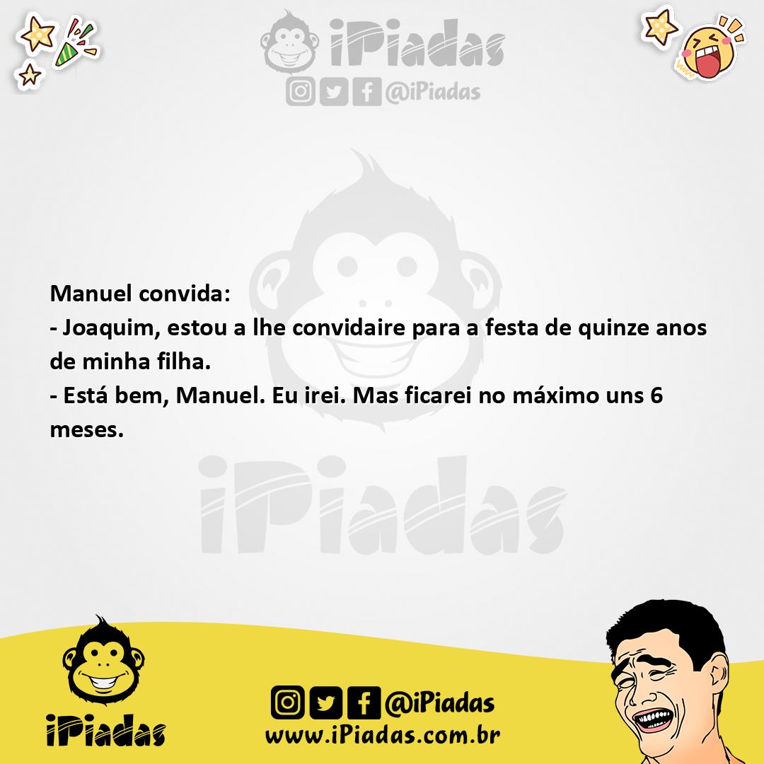 Ilustração da piada Família do Joaquim no iPiadas