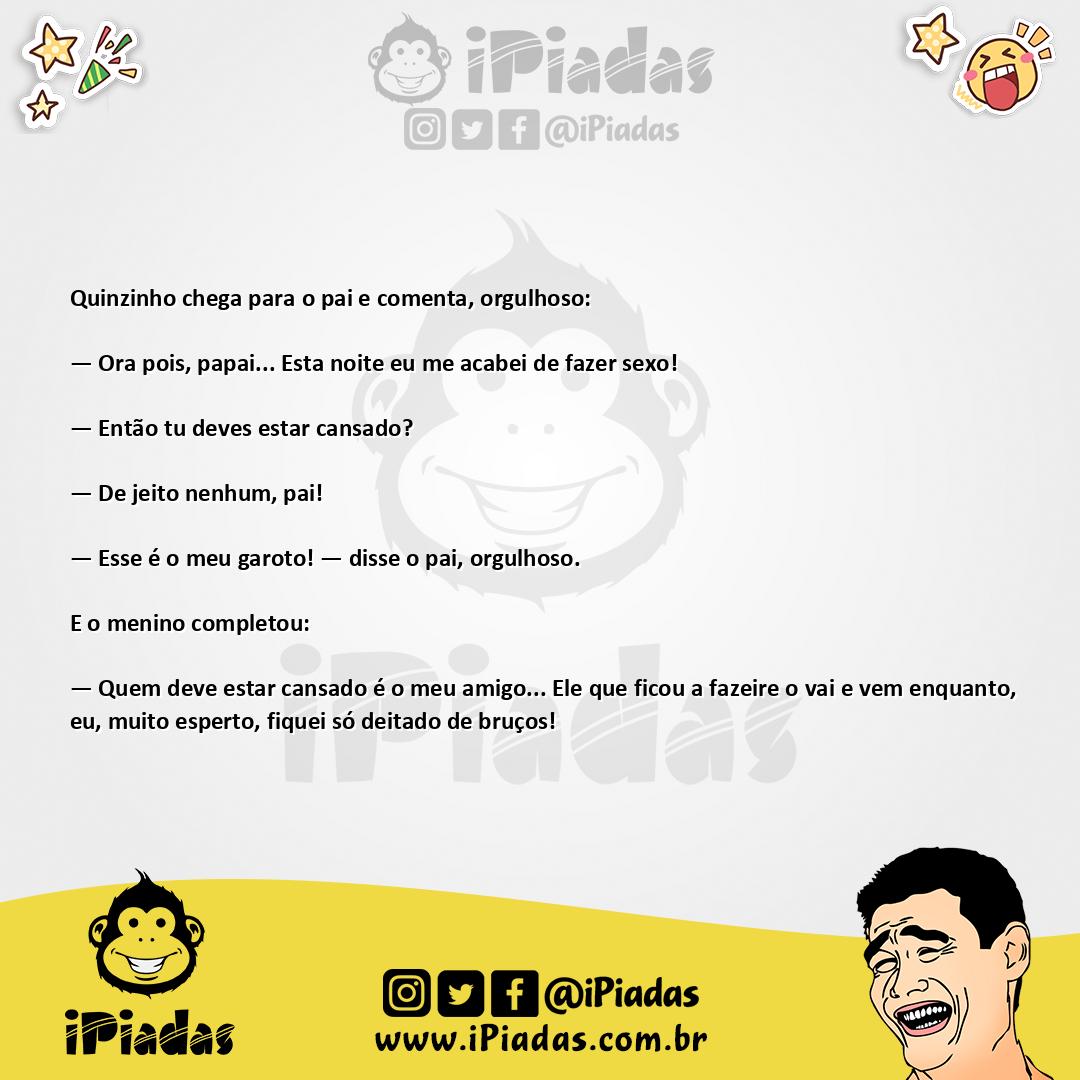 Ilustração da piada Sexo Português no iPiadas