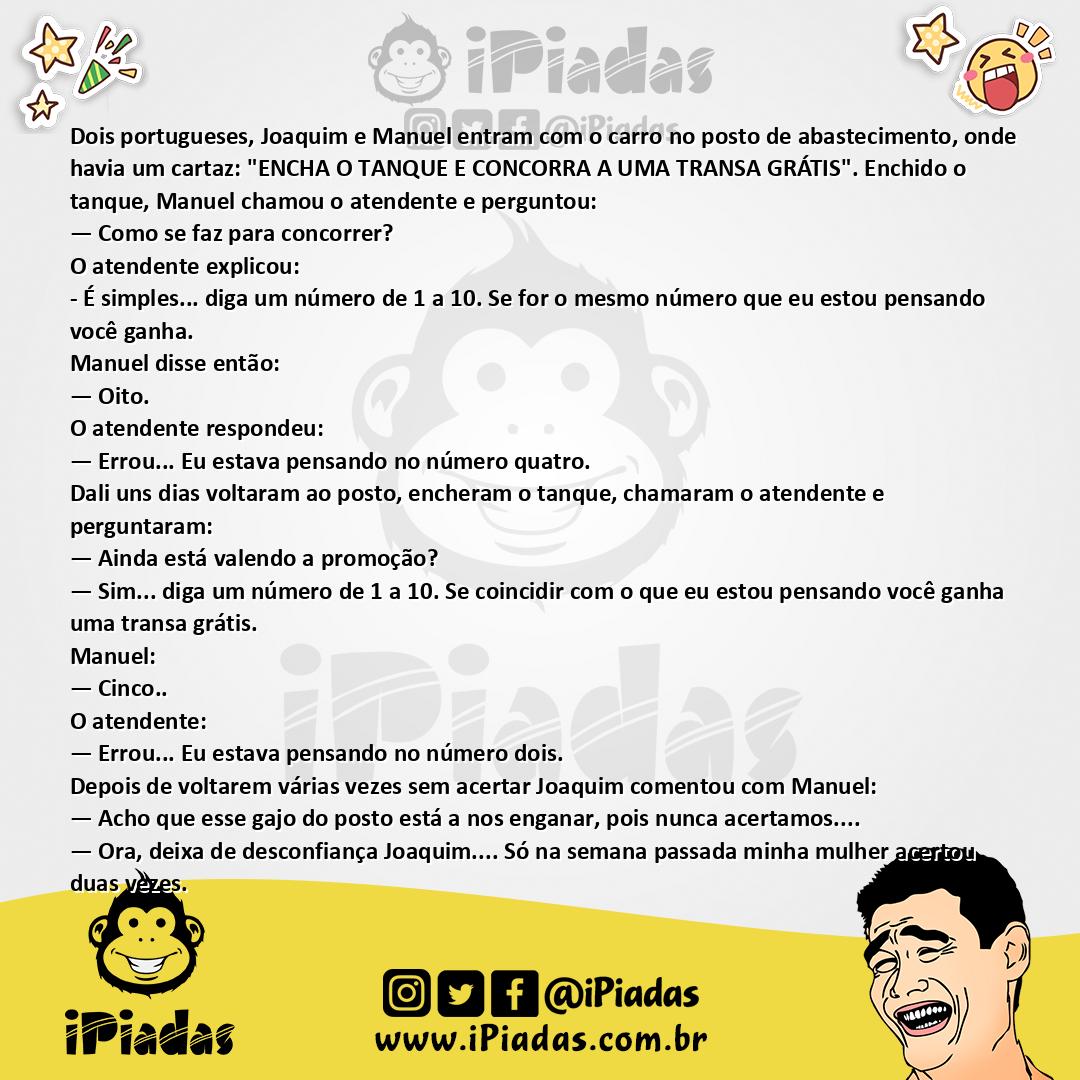 Ilustração da piada Transa Grátis no iPiadas