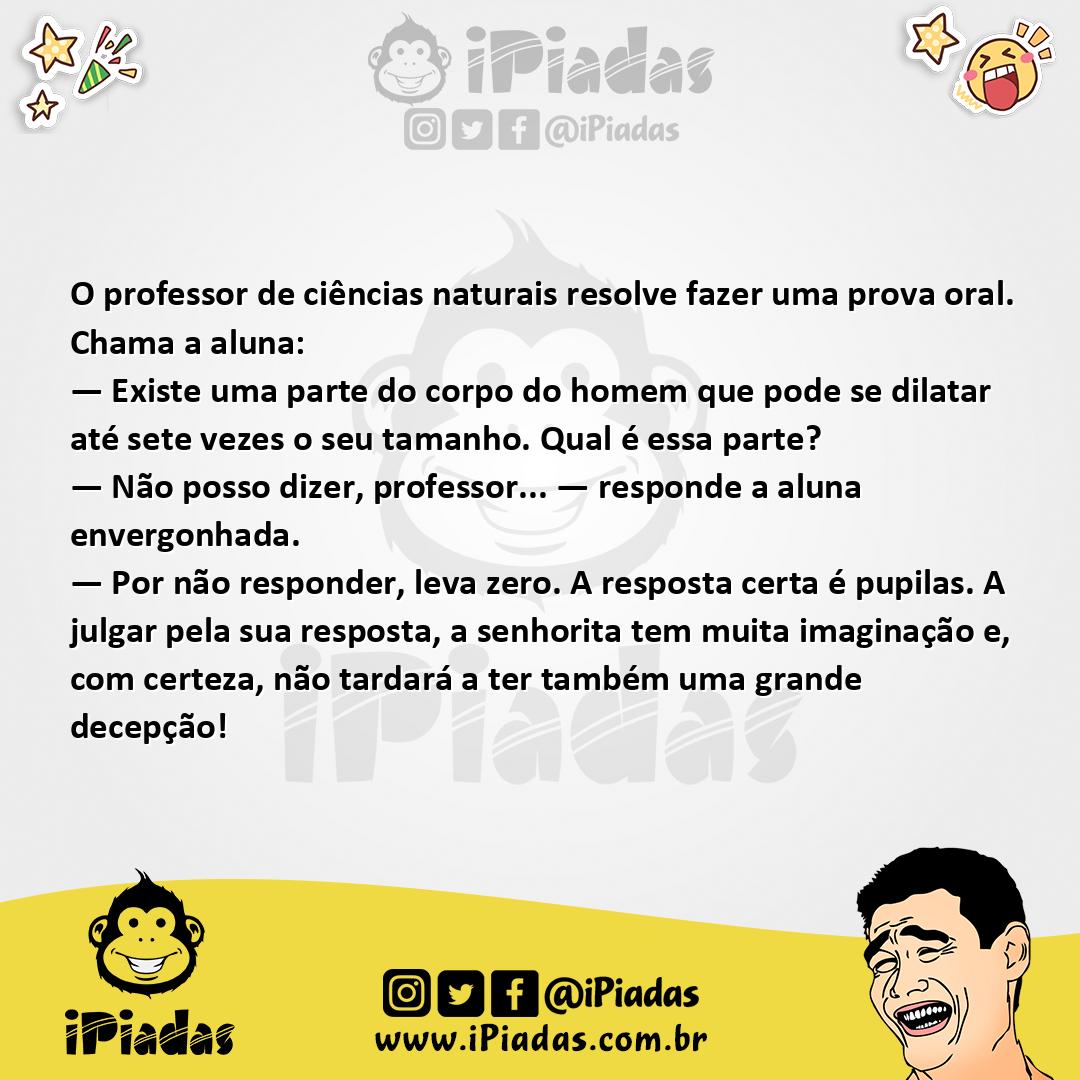Ilustração da piada Dilatação no Corpo no iPiadas